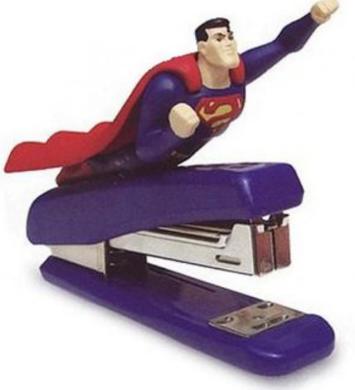 Superman Stapler
