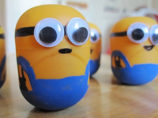Minions Made From Kinder Surprise Containers