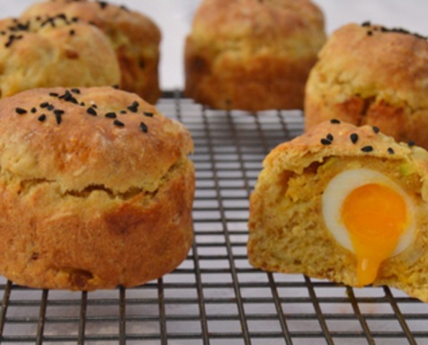 Spiced Smoked Haddock Scones