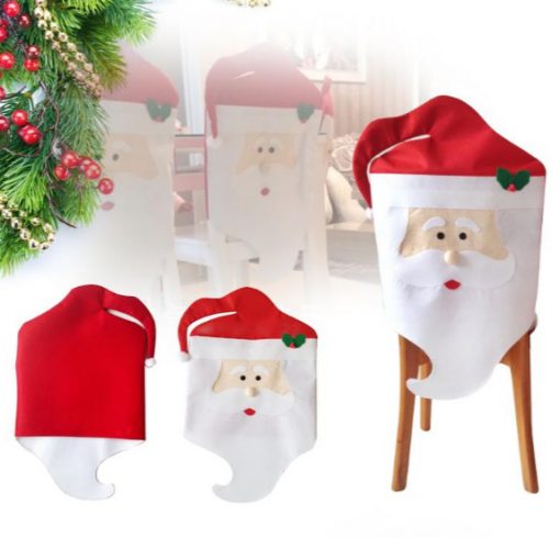 Santa Head Dining Chair Slipcovers 