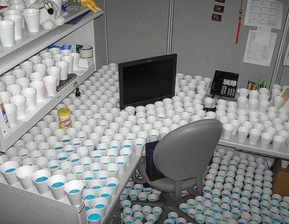 Ten Of The Very Best April Fools Office Pranks Ever Pulled