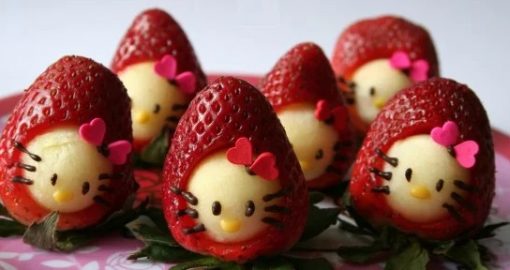 Hello Kitty Strawberries