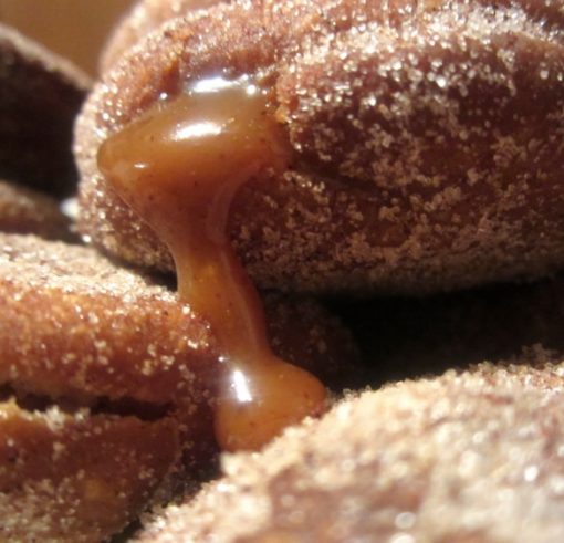 Cider Yeast Doughnuts Filled With Cinnamon Caramel