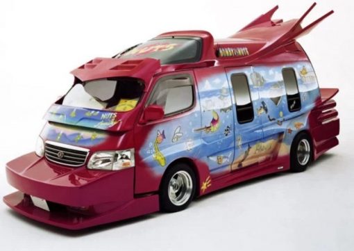 Bonby Nuts themed Modified Japanese Van