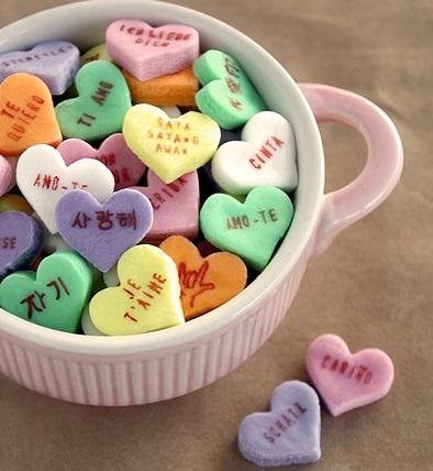 Homemade Love Heart Sweets