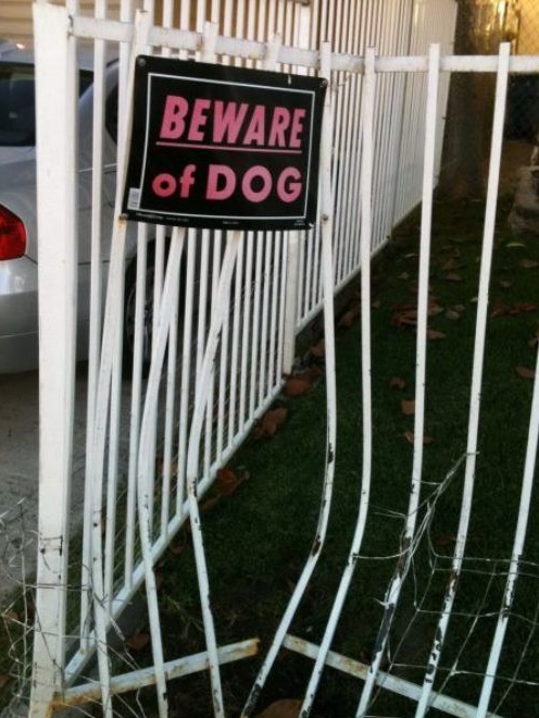 Top 10 Funny Beware of dog Signs