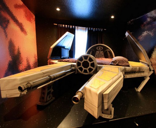 Star Wars TIE Fighter Bed