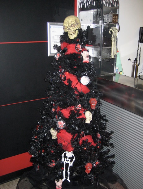 Weird and scary looking Christmas tree