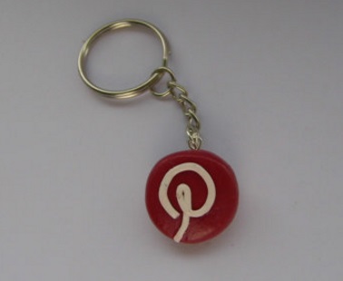 Pinterest Keychain