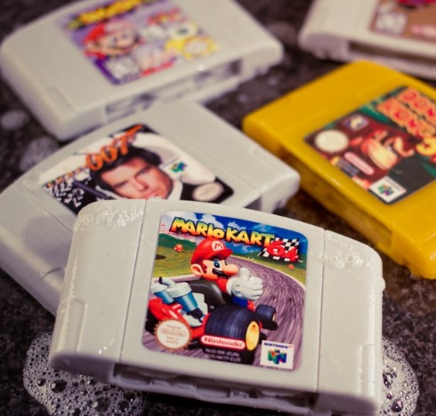Nintendo 64 Cartridge Soaps