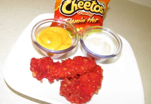 Flamin’ Hot Cheetos Fried Chicken