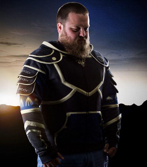 Warcraft Lothar Armor Hoodie