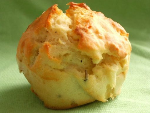 Cheese, Onion and Rosemary Muffins