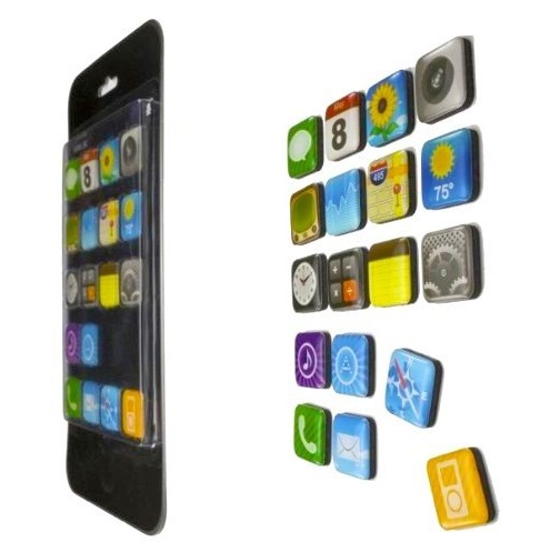 Iphone Icons Fridge Magnets
