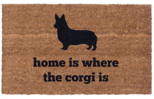 Corgi Doormat