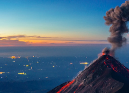 Acatenango Volcano, Guatemala