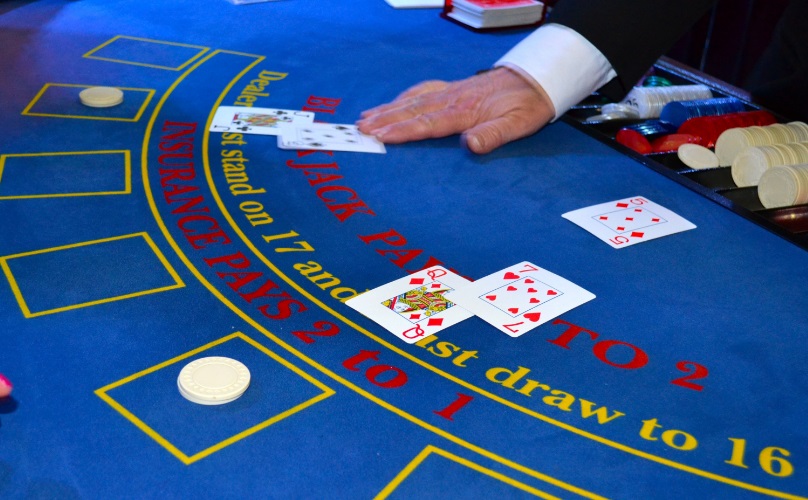 casino croupier outfit