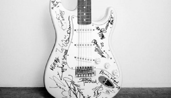 All-Star Fender Stratocaster for Reach Out To Asia 