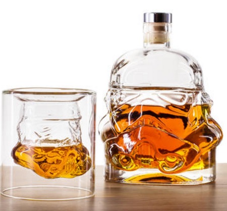 Star Wars Stormtrooper Shaped Whisky Decanter