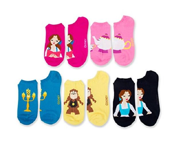 Beauty and the Beast Ankle Socks