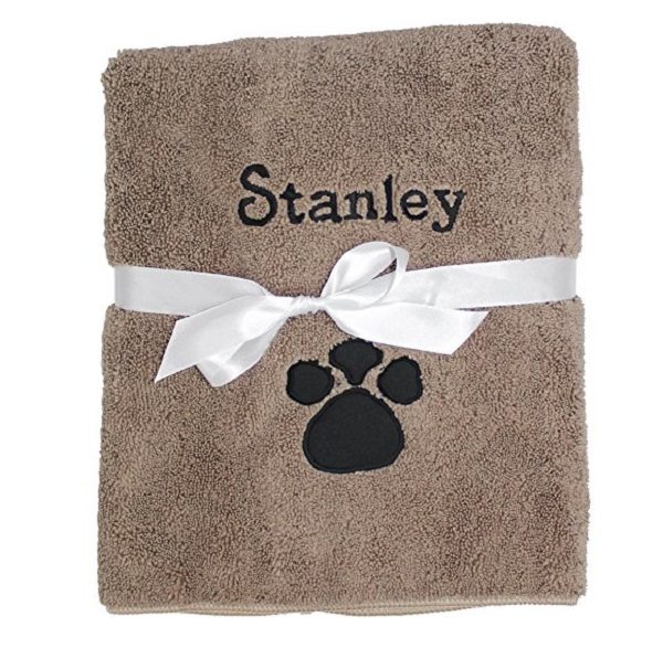 Personalised Dog Towel