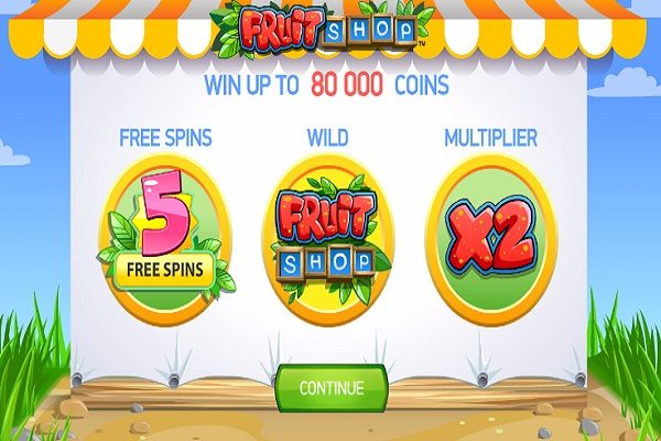 Fruitshop Slot Game