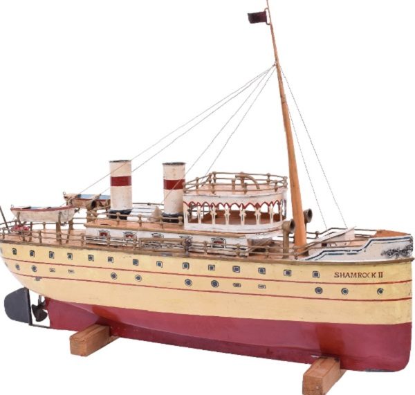 Tinplate riverboat by Marklin, German