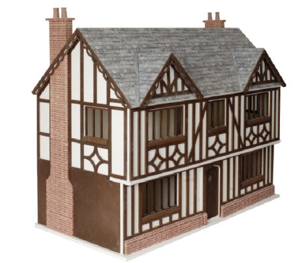 Charles II oak baby house on stand