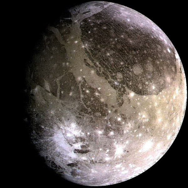 Ganymede, Jupiter