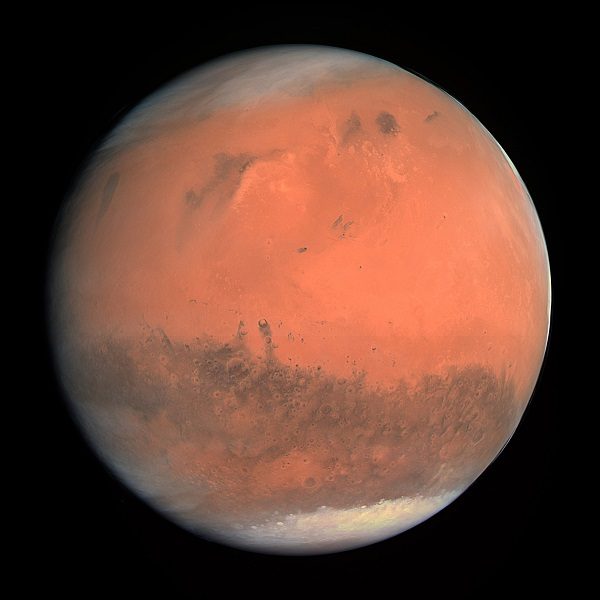 Arsia Mons Peak, Mars