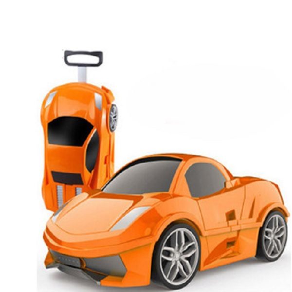 Sports Car Ride-On Suitcase for Children