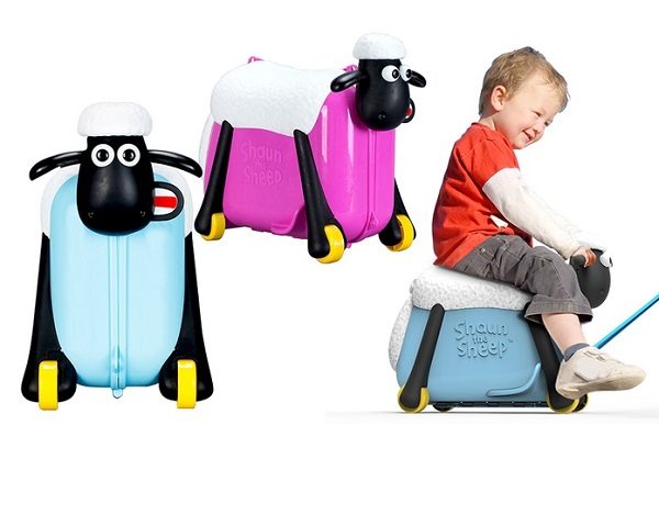 Shaun the Sheep Ride-On Suitcase for Children