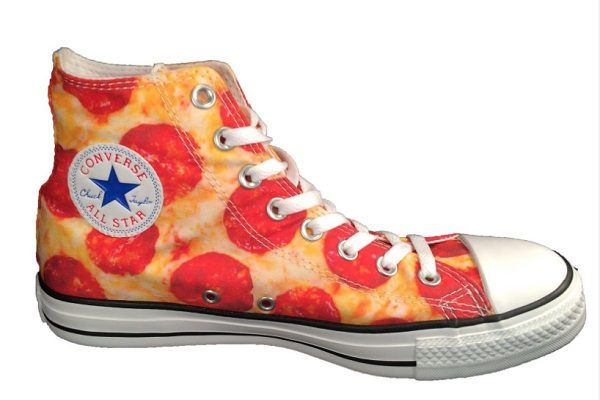 Pizza Converse Shoes