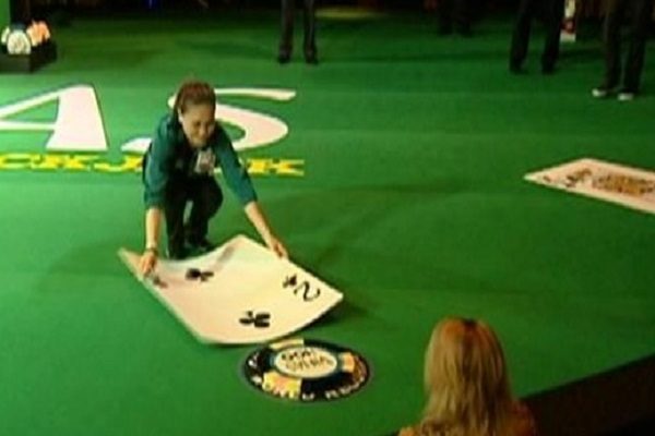 The Worlds Largest Blackjack Table