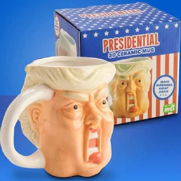 3D Donald Trump Ceramic Mug
