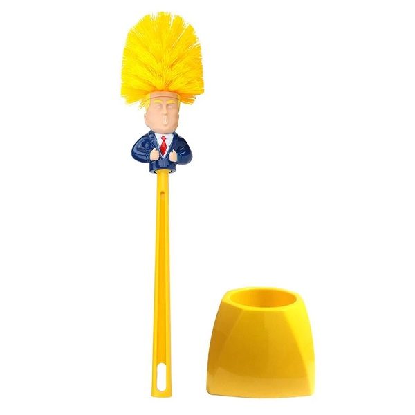 Donald Trump Toilet Brush with Base