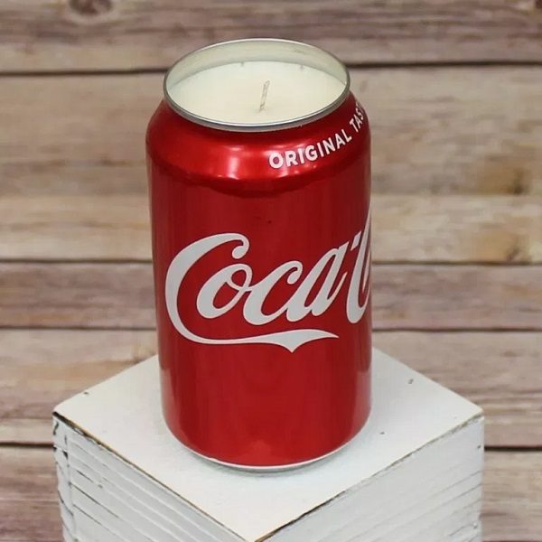 Coke-Cola Can Candle Holder