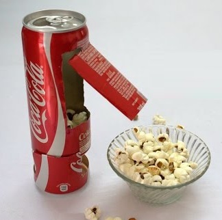 Coke-Cola Can Popcorn Maker