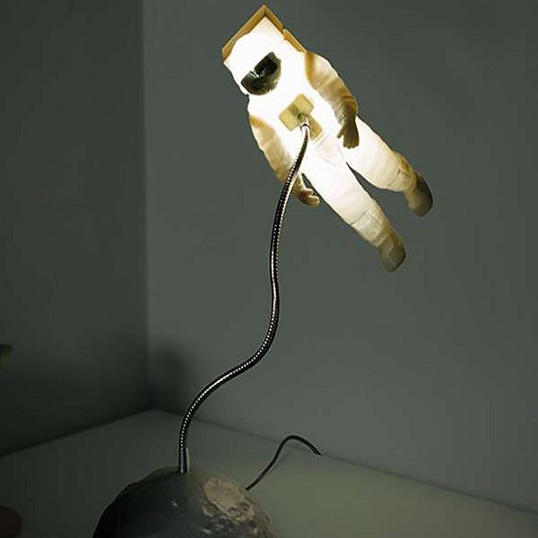Space Walker Bedside Posable Lamp