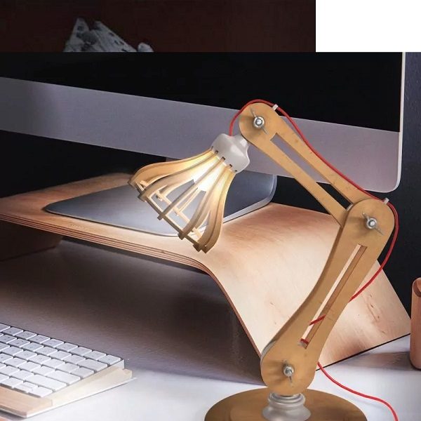 DIY Bedside Posable Lamp