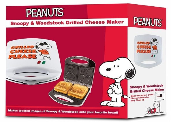 Snoopy and Woodstock Grilled Cheese Sandwich Maker
