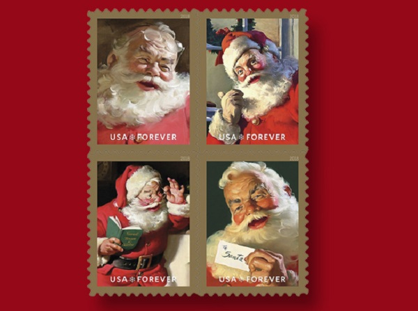 Collectable Christmas Postage Stamps