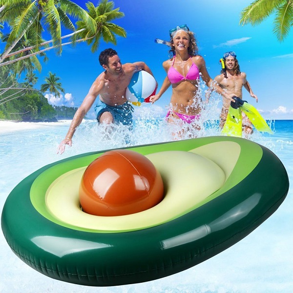 Avocado Inflatable Pool Float