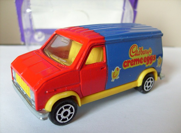 Cadbury's Creme Egg Ford Van Collectable