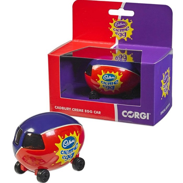 Cadbury's Creme Egg Corgi Car