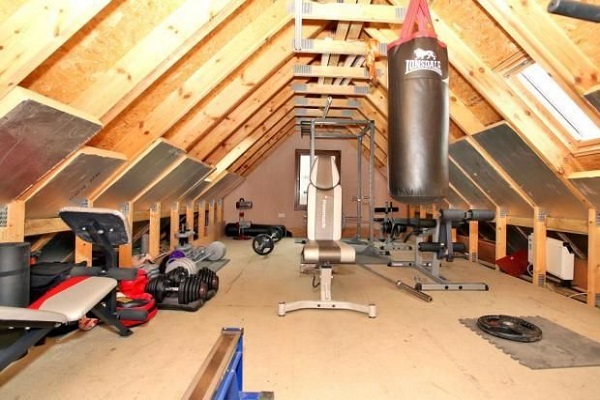 Turn Your Loft Conversion Into a Home Gym