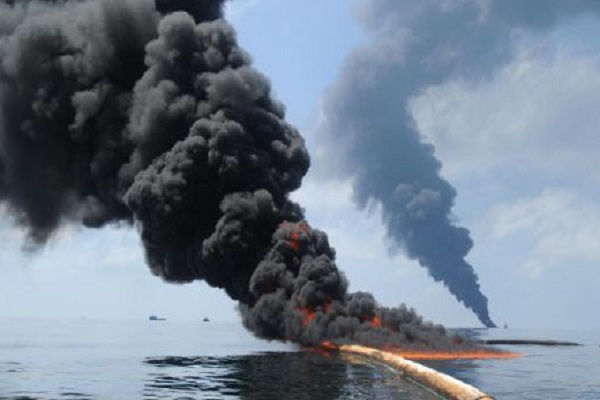 Persian Gulf war oil spill