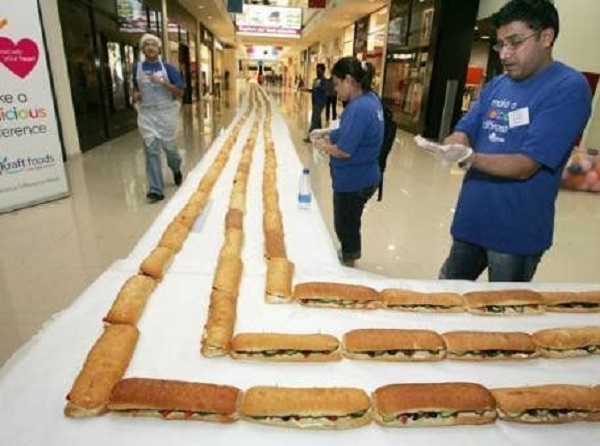 The Longest Sandwich ever created
