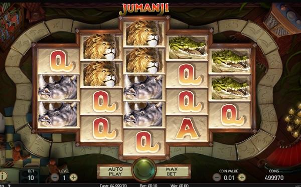 Jumanji Video Slots