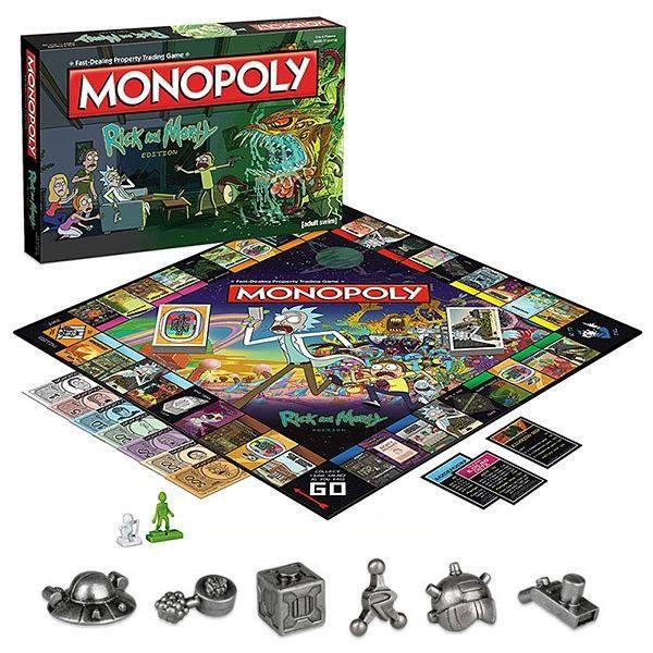 Rick And Morty Monopoly